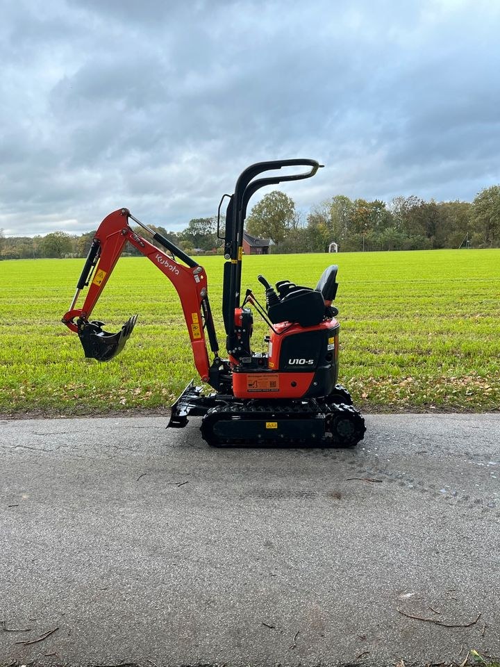 Kubota U10 5 Mikrobagger Bagger mieten bei Minibagger Vermietung Nagel
