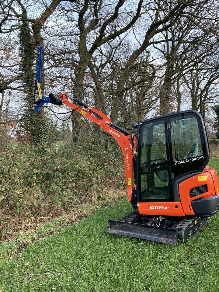 Kubota KX19 Bagger mieten bei Minibagger Vermietung Nagel – 4