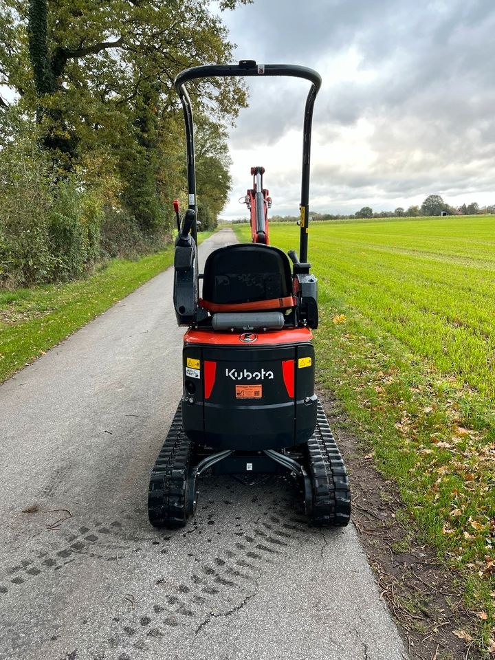 Kubota U10 5 Mikrobagger Bagger mieten bei Minibagger Vermietung Nagel – 2
