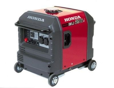 Honda eu 2600 Inventar leise Stromerzeuger mieten bei Mister-Event de