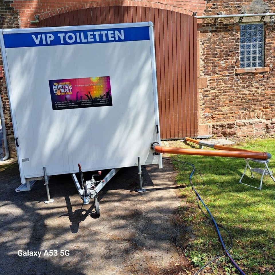 Toilette WC Toilettenwagen L Toilettenanhänger mieten in Bad Vilbel – 4