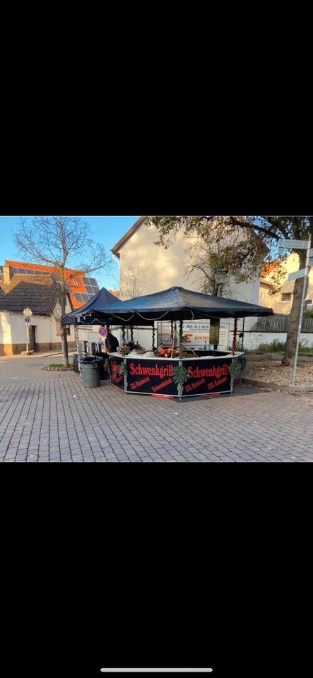 Schwenkgrill Holzkohle Grill Pavillon catering mieten in Bad Vilbel – 2