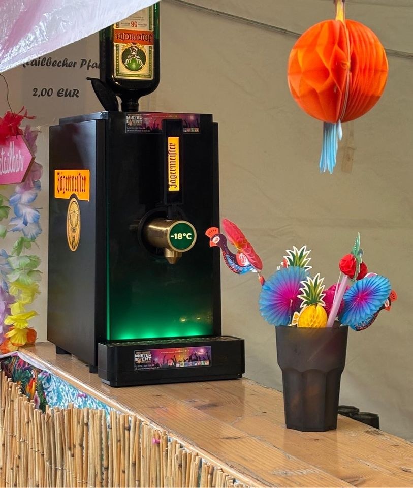 zapfanlage Jägermeister Zapf Maschine mieten bei Mister-Event de
