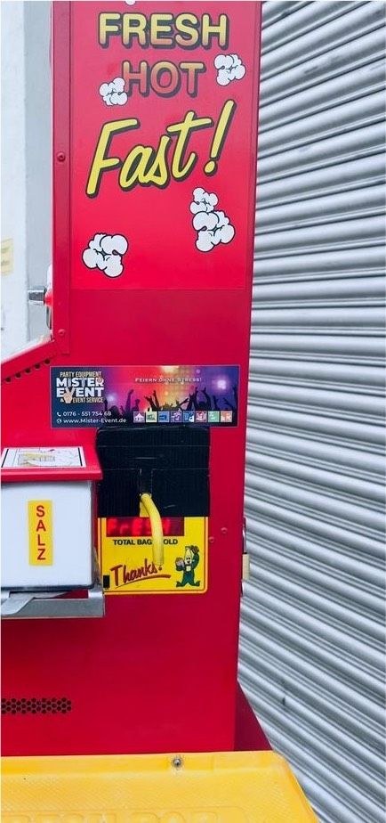 Popcornmaschine Automat mieten bei Mister-Event de – 3
