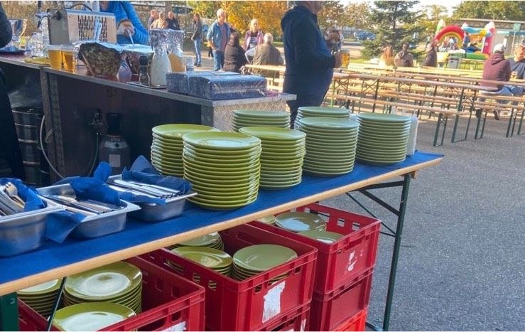 Teller Gläser Besteck Geschirr catering mieten bei Mister-Event de – 4