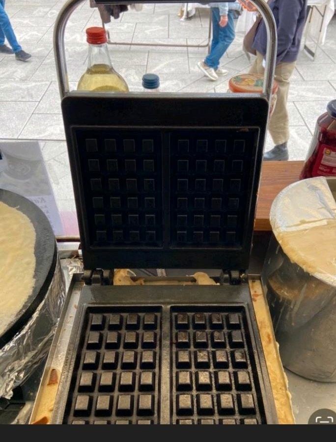 Waffelspiesse Waffel Belgische mieten bei Mister-Event de