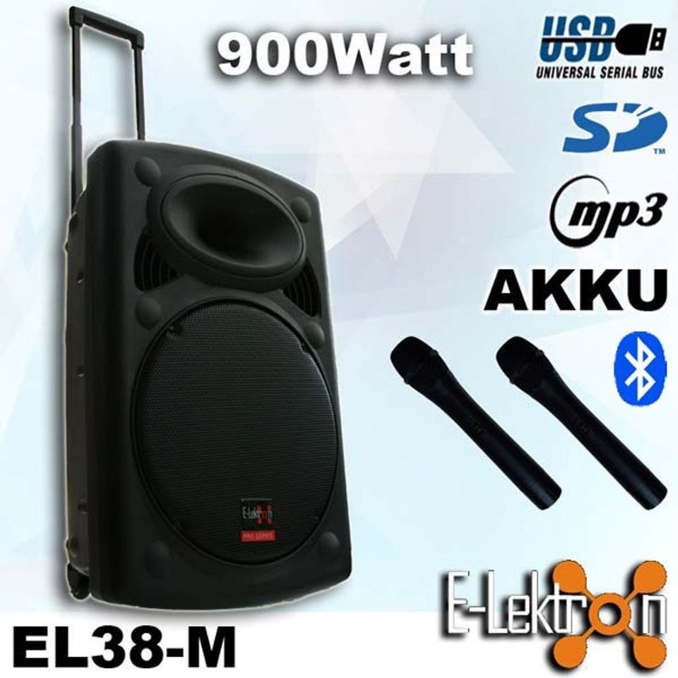 Mobile Musik Anlage DJ Akku 800 Watt mieten bei Mister-Event de