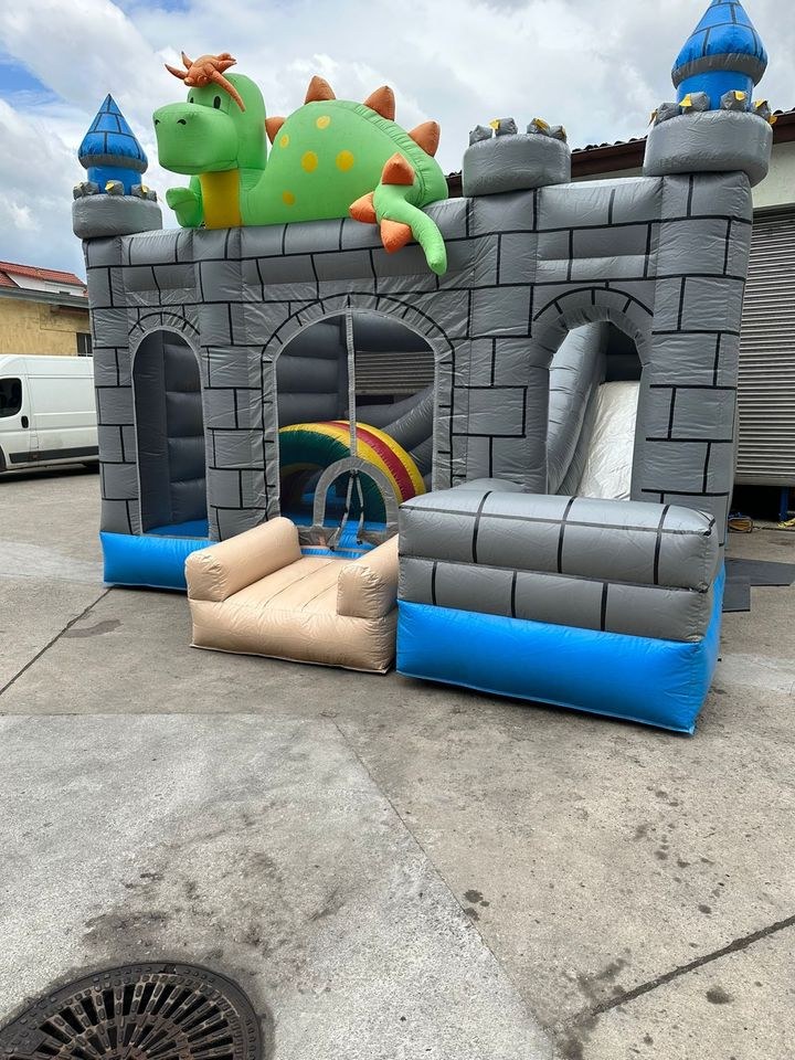 L Hüpfburg Kinder Multi Dino Drachen mieten bei Mister-Event de – 2