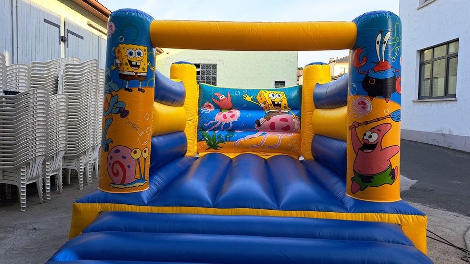 spongebob hüpfburg Kinder Geburtag fest mieten bei Mister-Event de – 2