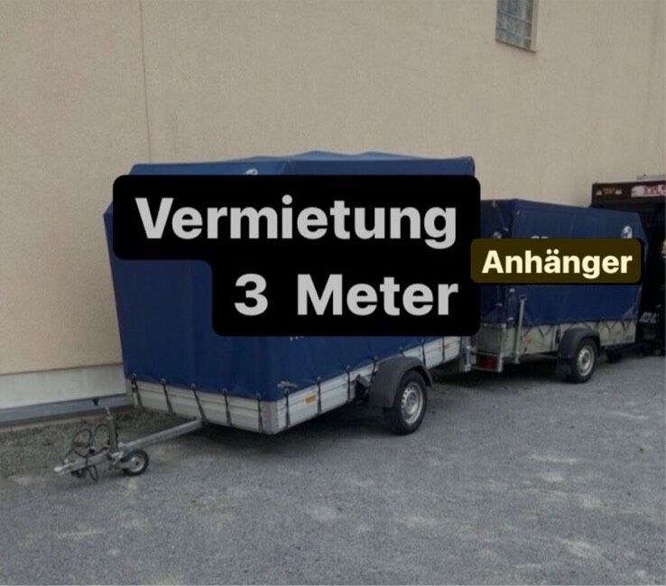 ❌❌L Pkw Anhänger 3 Meter 750 kg Umzug Kein BE mieten in Bad Vilbel – 2