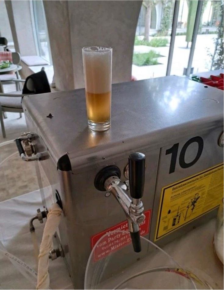 Bier Bierzapfanlage Zapfanlage Fass mieten bei Mister-Event de