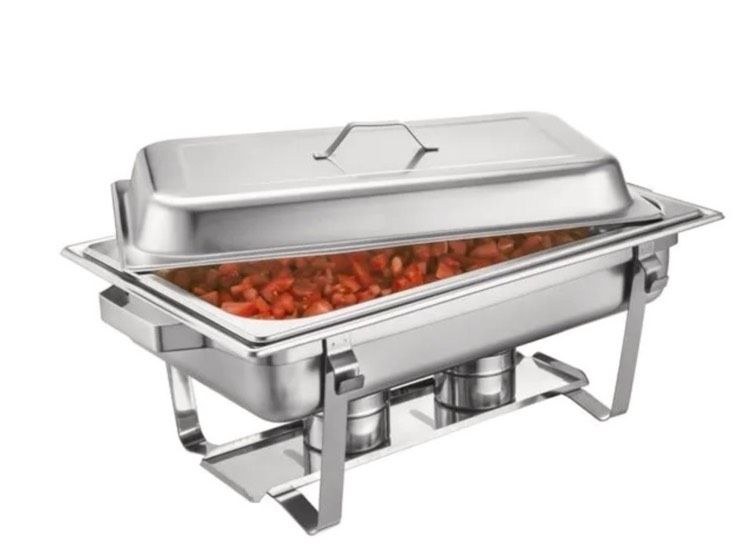 Wärmebehälter Chafing dish inkl 2 Paste mieten bei Mister-Event de