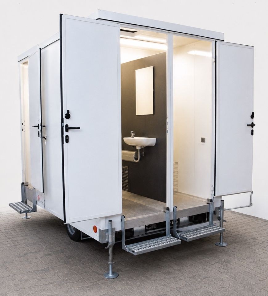 WC Toilettenwagen M Toilettenanhänger Klo mieten bei Mister-Event de – 3