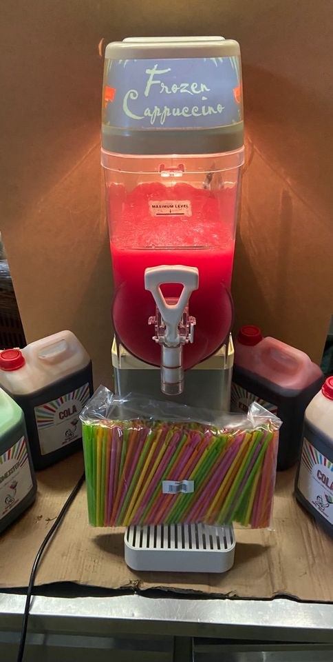Slush Eis Maschine slushmaschine Sirup mieten bei Mister-Event de – 2