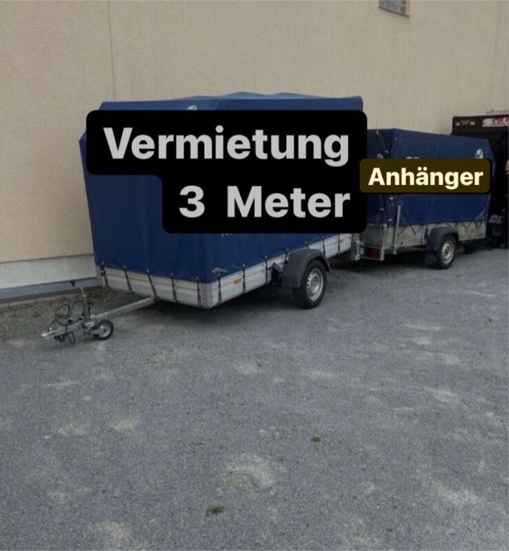 750 kg Anhänger 3 Meter ❌❌l mieten bei Mister-Event de – 2
