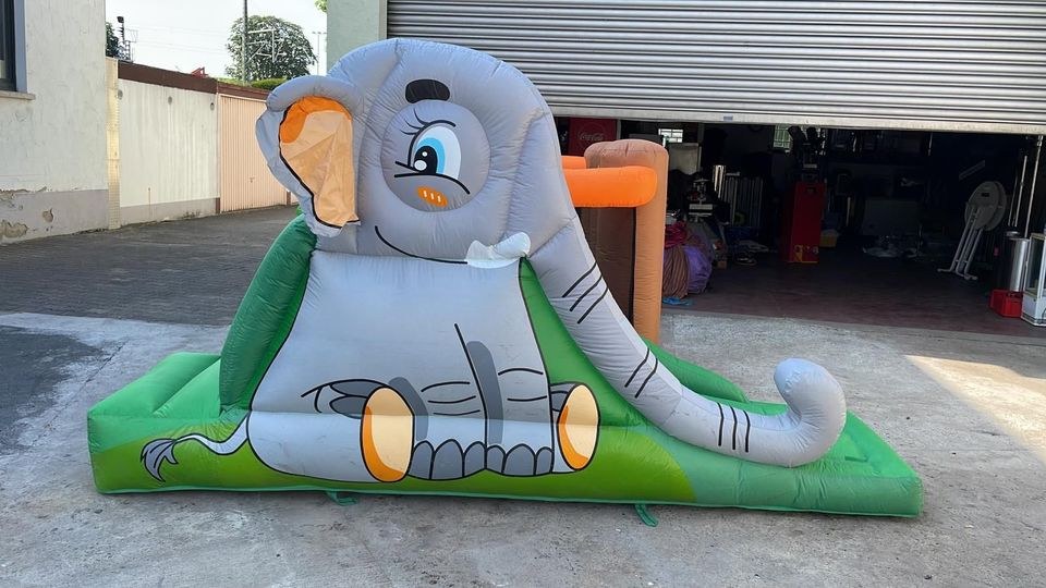 Hüpfburg Elefant Kinder mieten in Bad Vilbel – Hüpfspaß für jede Feier