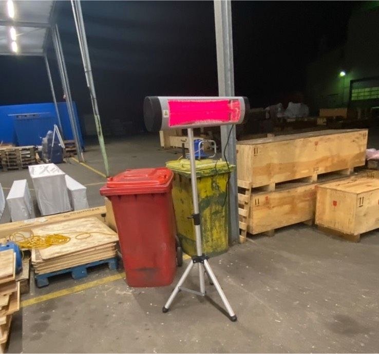 Elektro Heizstrahler Heizung Strahler mieten bei Mister-Event de