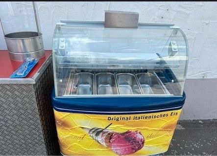 Eisvitrine Kugel Eis Truhe Veranstaltung mieten bei Mister-Event de