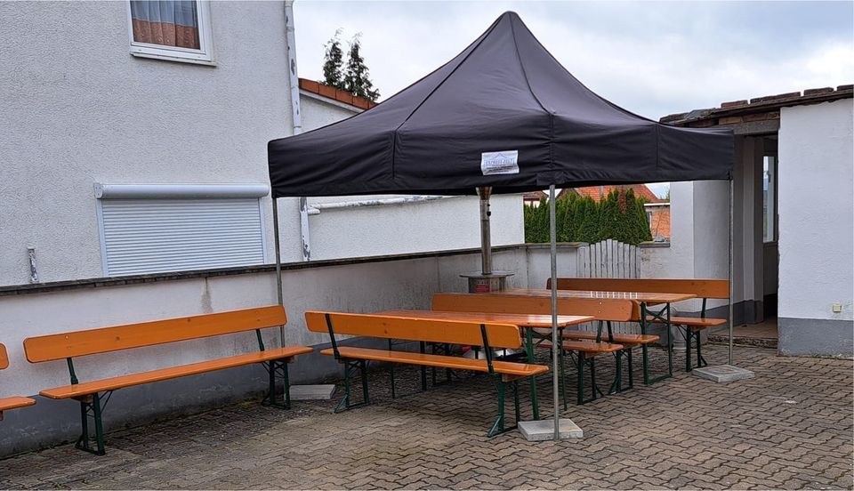 Bierzeltgarnitur Rückenlehne lehne mieten bei Mister-Event de