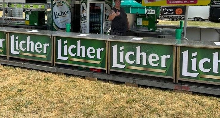 Thecken Spülen mobile Theke klapptheke Getränke mieten in Bad Vilbel – 3