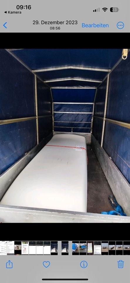 PKW Anhänger Umzug 750 kg 3 Meter mieten bei Mister-Event de – 2