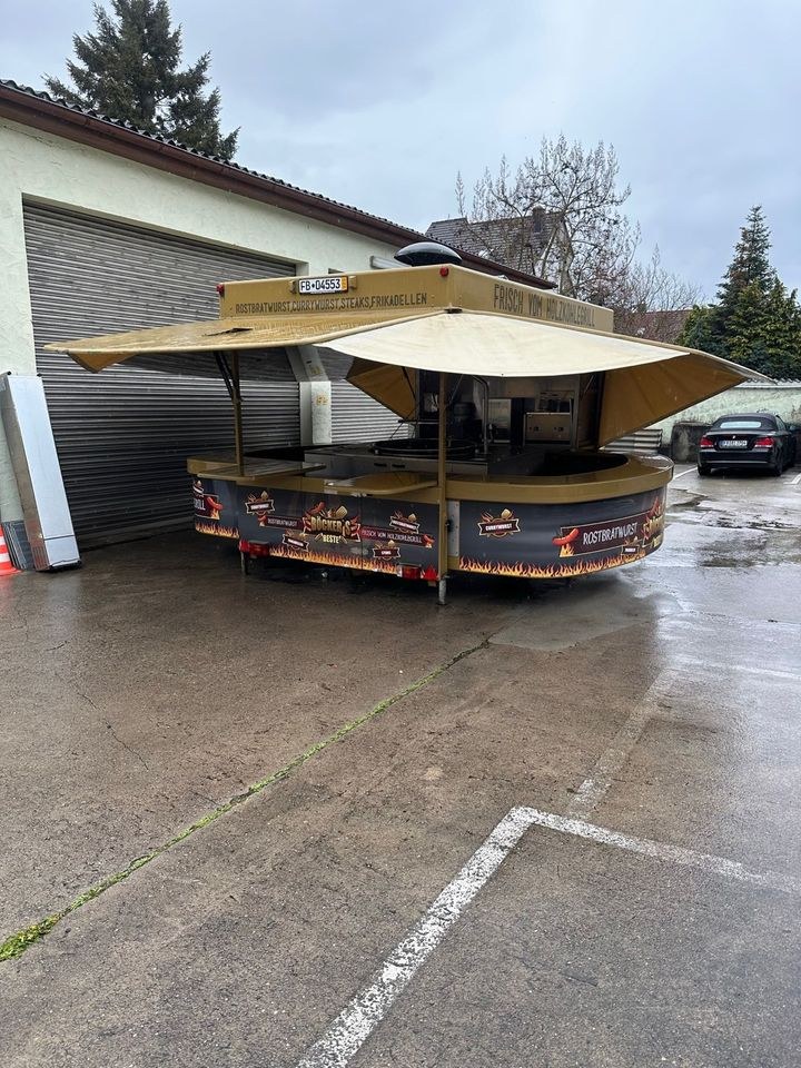 XXL Schwenkgrill Grillwagen Holzkohle Imbiss mieten in Bad Vilbel – 2