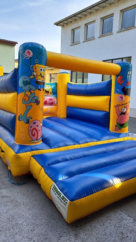 spongebob hüpfburg Kinder Geburtag fest mieten bei Mister-Event de – 4
