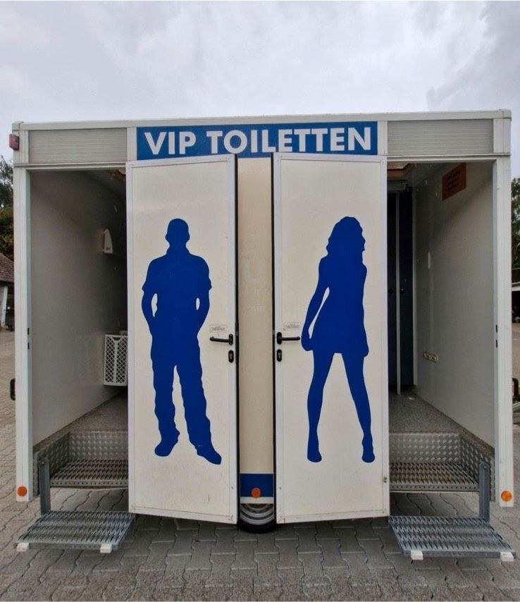 Toilette WC Toilettenwagen L Toilettenanhänger mieten in Bad Vilbel – 3