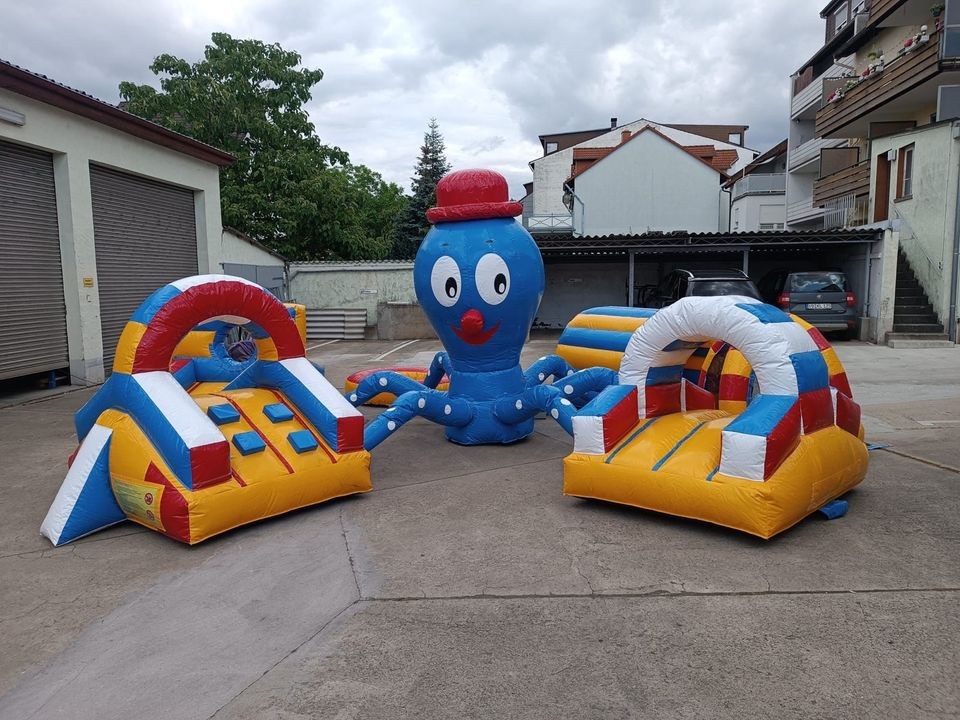 Hüpfburg Multifun Krake xxl Kinder mieten bei Mister-Event de