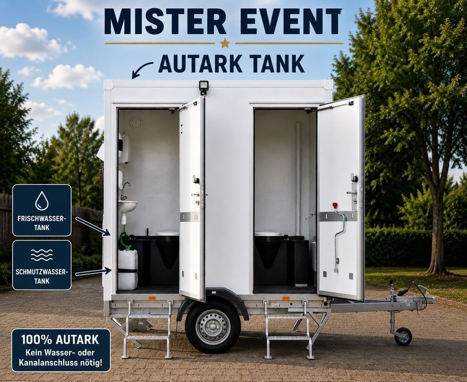 Toilettenwagen Toilette WC Autark Tank klo mieten bei Mister-Event de – 2