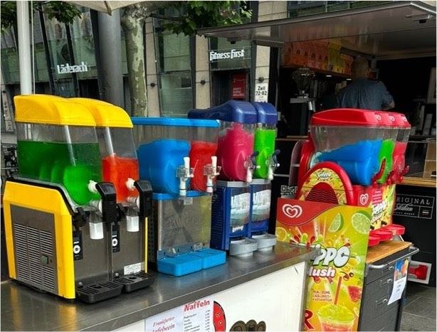 Slush Eis Maschine slushmaschine Sirup mieten bei Mister-Event de – 3
