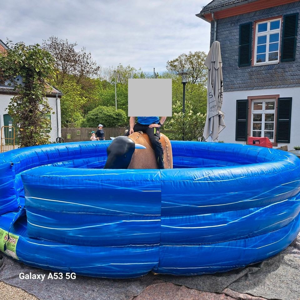 Bullriding Rodeo Anlage Bullen reiten Hüpfburg mieten in Bad Vilbel – 4