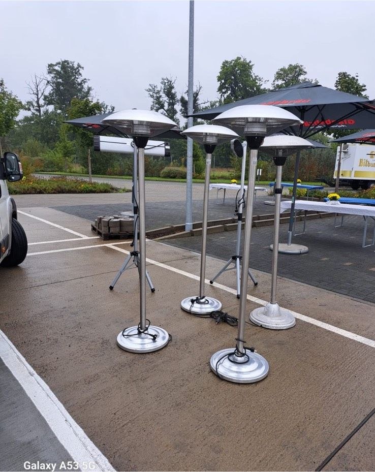 Heizstrahler Elektro Strahler heizpilz mieten bei Mister-Event de