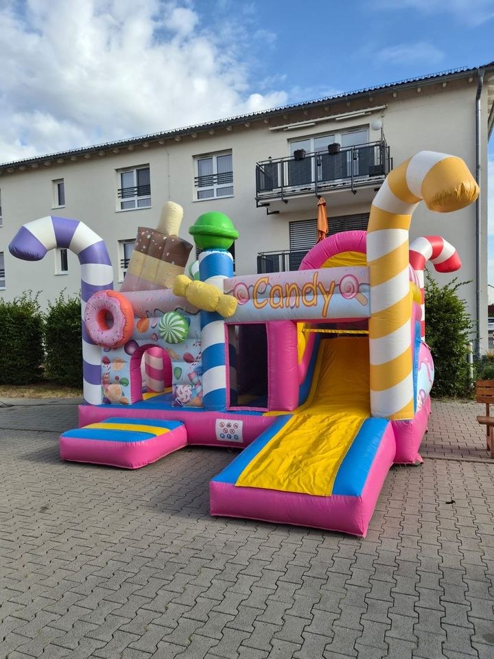 Hüpfburg Candy Rutsche mieten in Bad Vilbel – Hüpfspaß für jede Feier