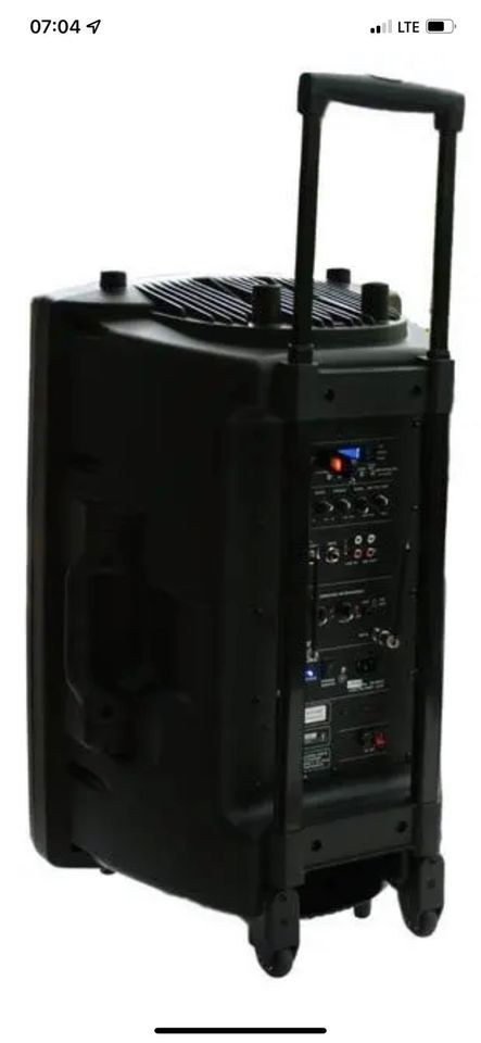 Mobile Musik Anlage DJ Akku 800 Watt mieten bei Mister-Event de – 3
