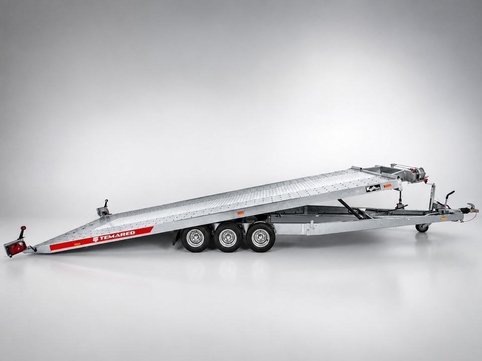 Autotrailer Carkeeper absenkbar Auto Anhänger mieten bei MMP-Rent