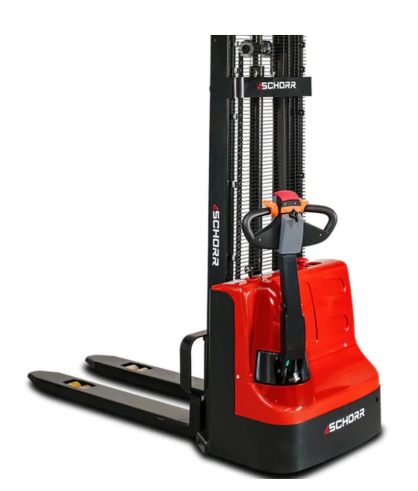 SCHORR Elektro Hoch Hubwagen 1,2t Stapler 3,5 m mieten bei MMP-Rent
