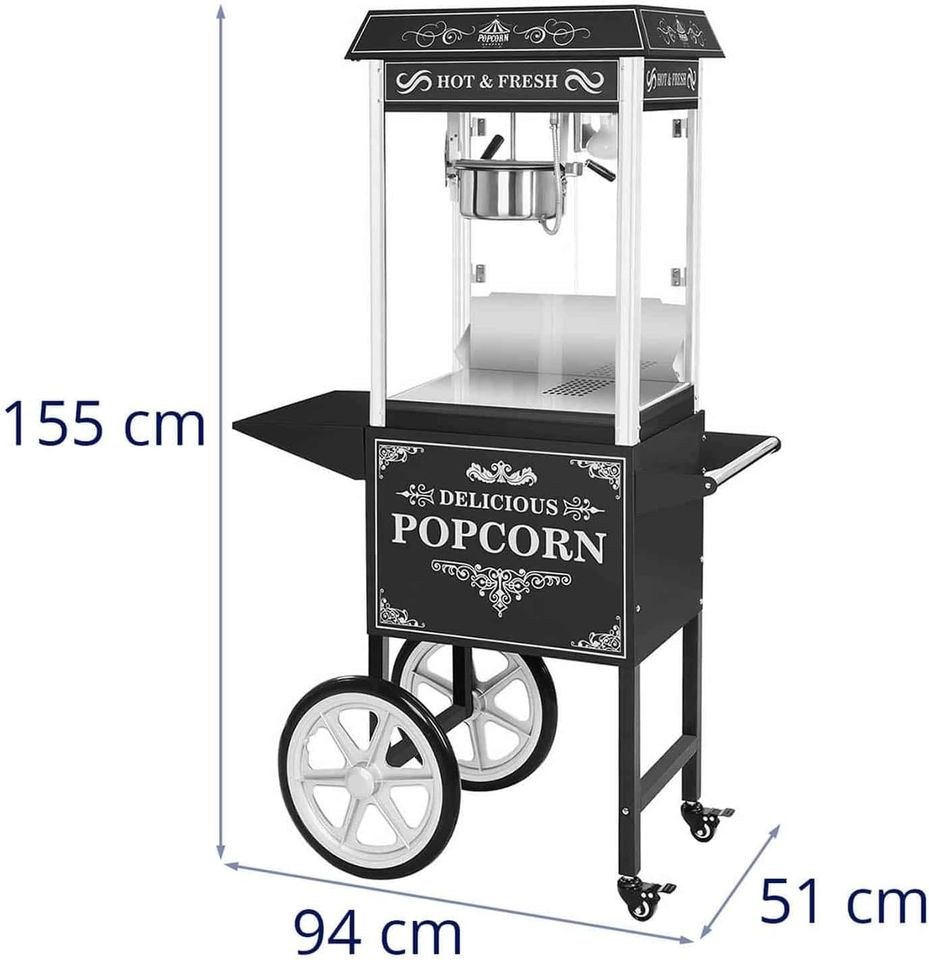 Popcornmaschine Wagen Catering Retro mieten bei MMP-Rent – 4