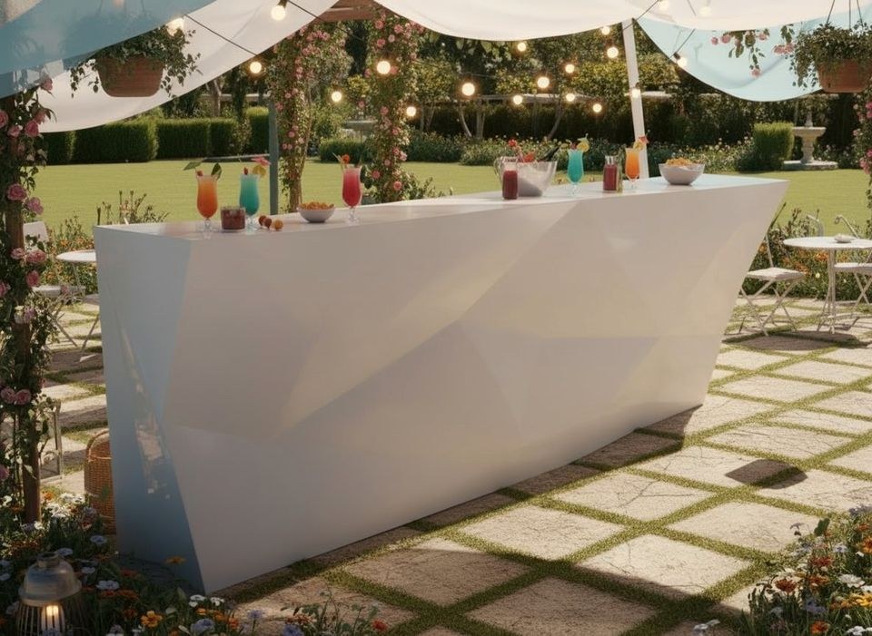 Vondom Faz Cocktail Bar LED,Theke Counter Tresen mieten bei MMP-Rent