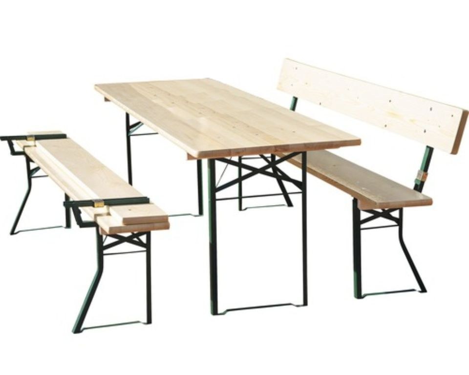 Festzeltgarnitur Bierzeltgarnitur 50 cm mieten bei MMP-Rent – 3