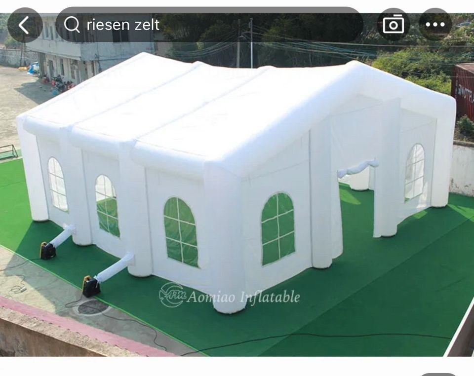 Partyzelt 10m x 5m 4m inkl Beleuchtung mieten bei MP-Verleihservice – 2