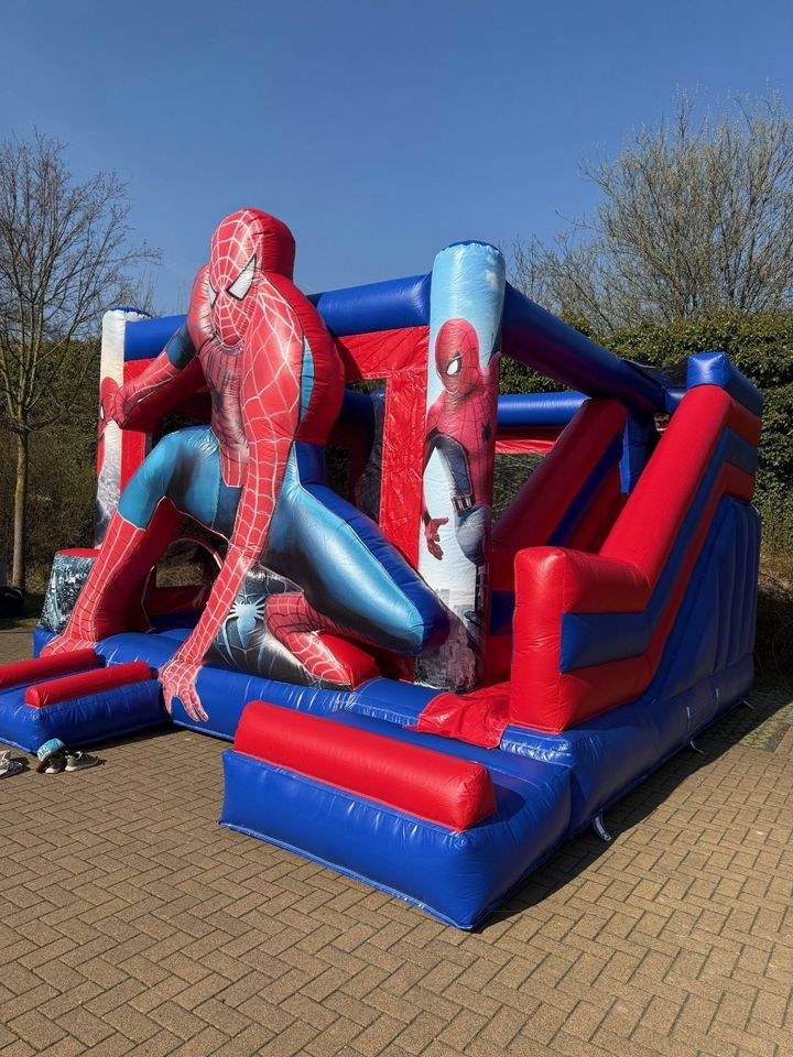 Spiderman Hüpfburg mieten in Dormagen – Hüpfspaß für jede Feier – 2