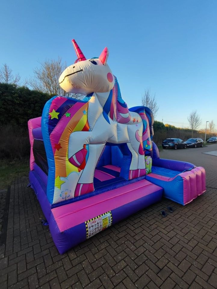 Einhorn Hüpfburg mieten in Dormagen – Hüpfspaß für jede Feier – 3