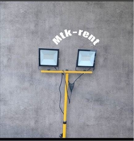 Baustrahler Fluter Akku Arbeitslicht mieten bei MTK-Rent