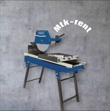 Schneidetisch Nassschneidemaschine mieten bei MTK-Rent