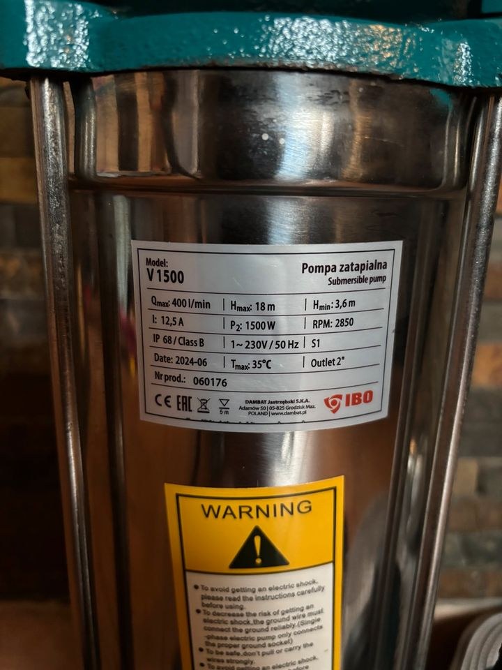 Schmutzwasserpumpen auch C Rohr Notdienst mieten bei MTK-Rent – 2
