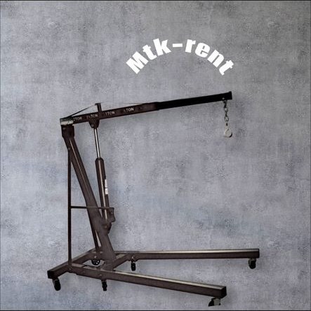 Werstattkran Motorkran Max 2 t mieten bei MTK-Rent