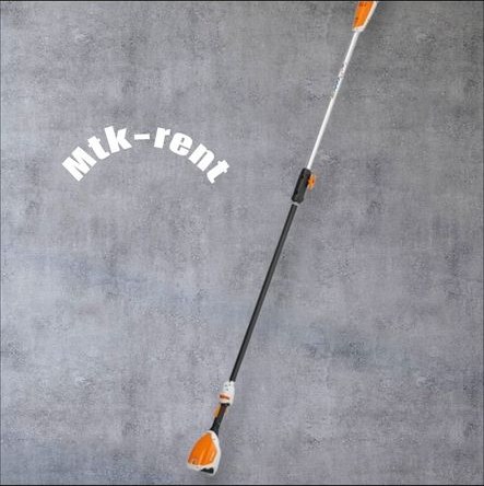 Hochentaster Akku 3,3 m mieten bei MTK-Rent – für Garten & Grundstück