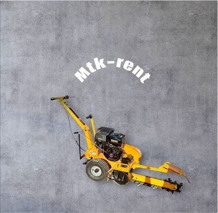 Grabenfräse Schachtfräse Kabel Rohre mieten bei MTK-Rent