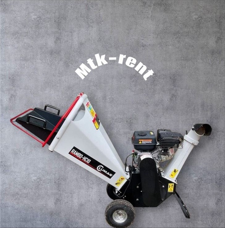 Häcksler Max Ø 10 cm Schredder Benzin mieten bei MTK-Rent